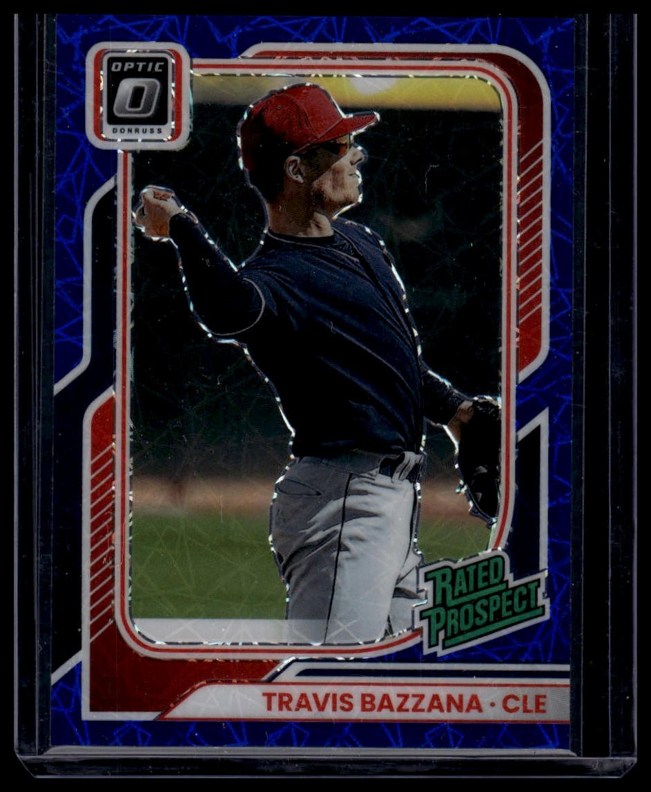 2026 Donruss #164 Travis Bazzana Optic Blue Velocity
