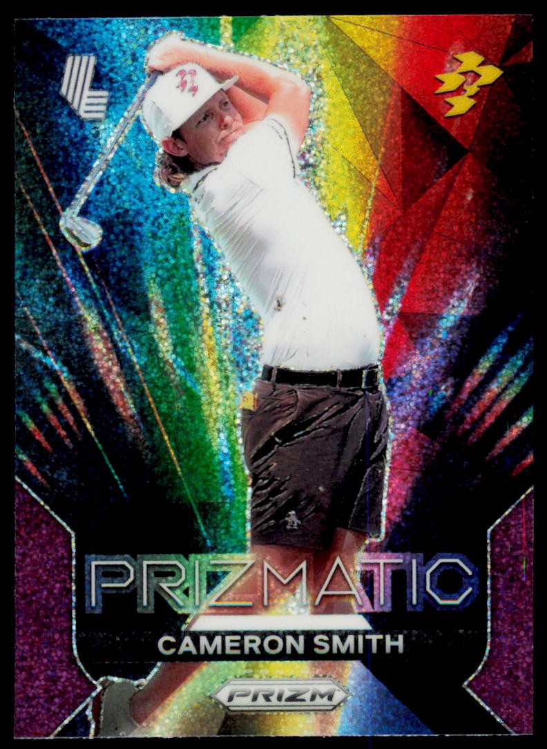 2024 Panini Prizm LIV Cameron Smith 10 Prizmatic Purple Pulsar