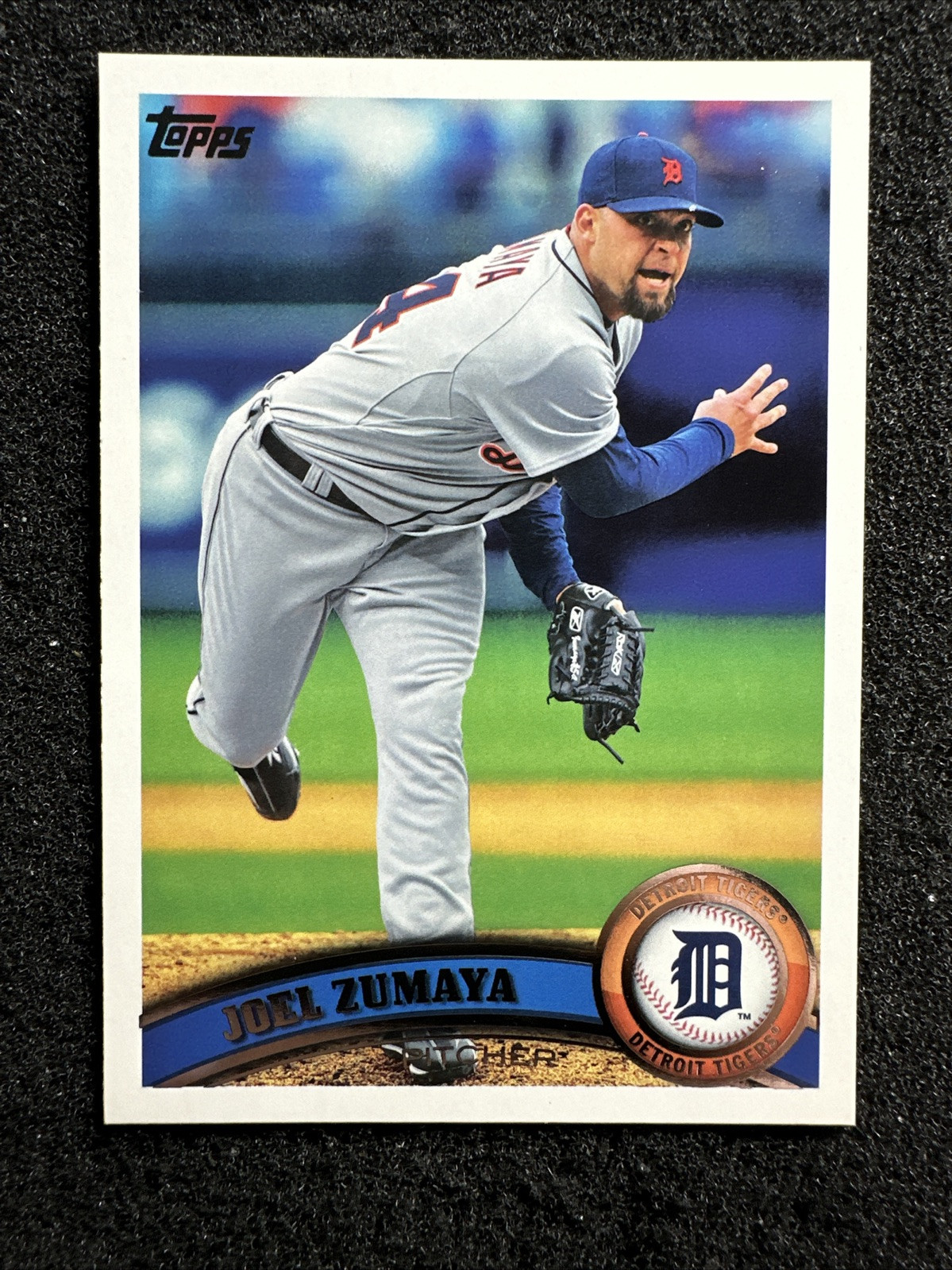 JOEL ZUMAYA #617 2011 Topps Baseball QTY Detroit Tigers