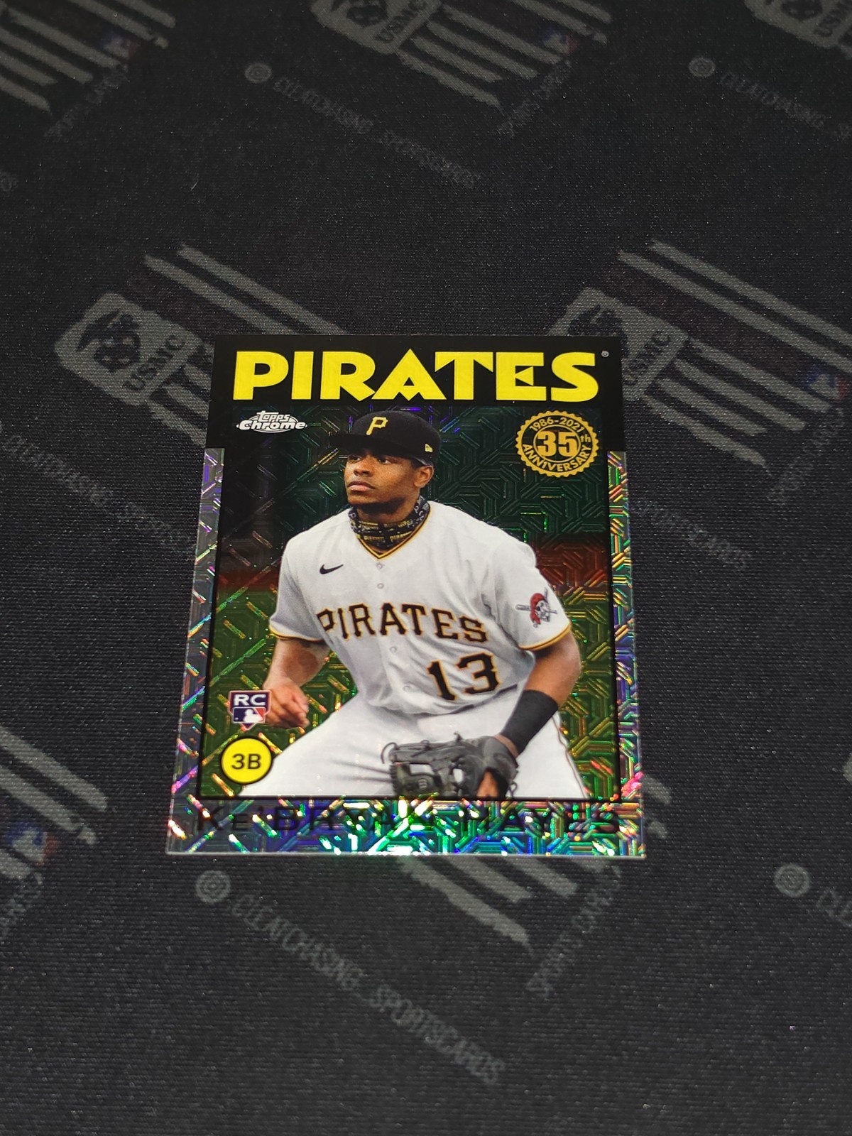 2021 Topps Series 1 Ke’bryan Hayes Silver Pack Mojo RC #86BC-14