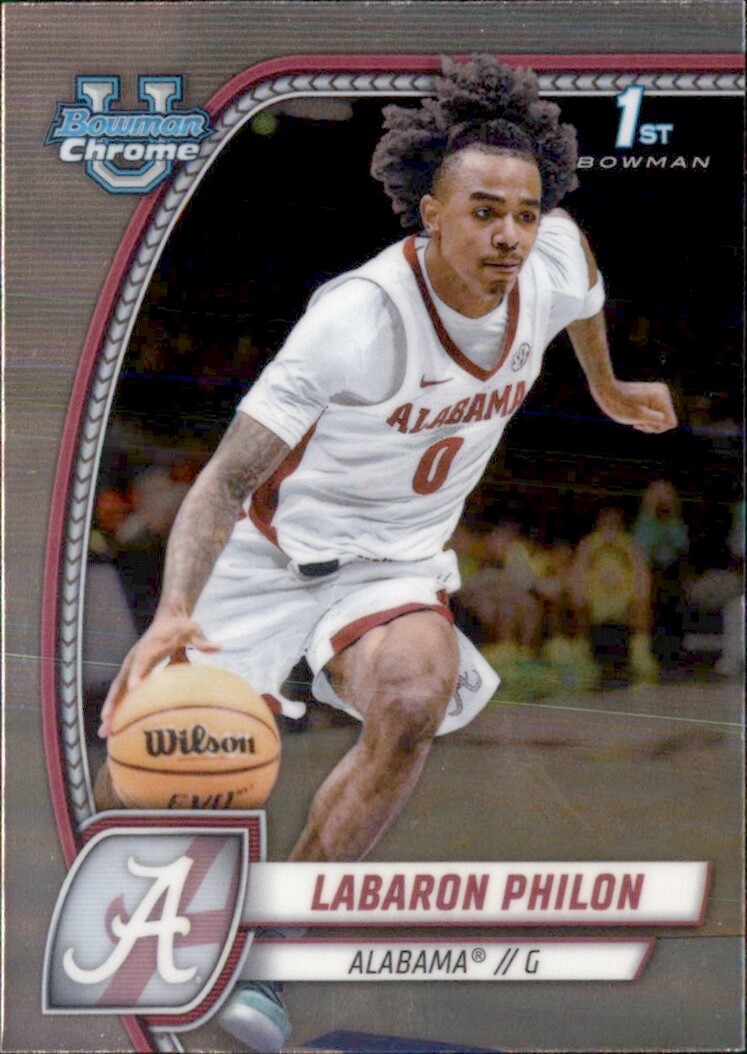 2024-25 BOWMAN UNIVERSITY CHROME 1ST – LABARON PHILON #49
