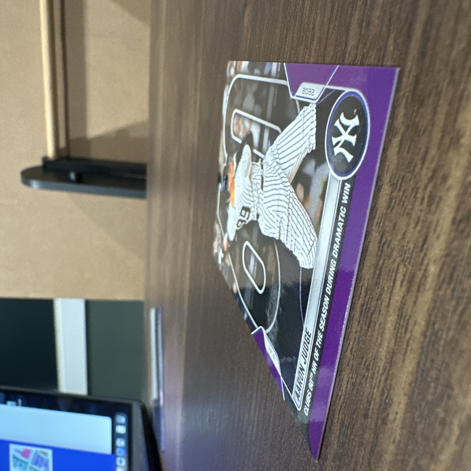 2022 Topps Now Aaron Judge PURPLE PARALLEL /25 #929 60th Home Run #929💎YANKEES