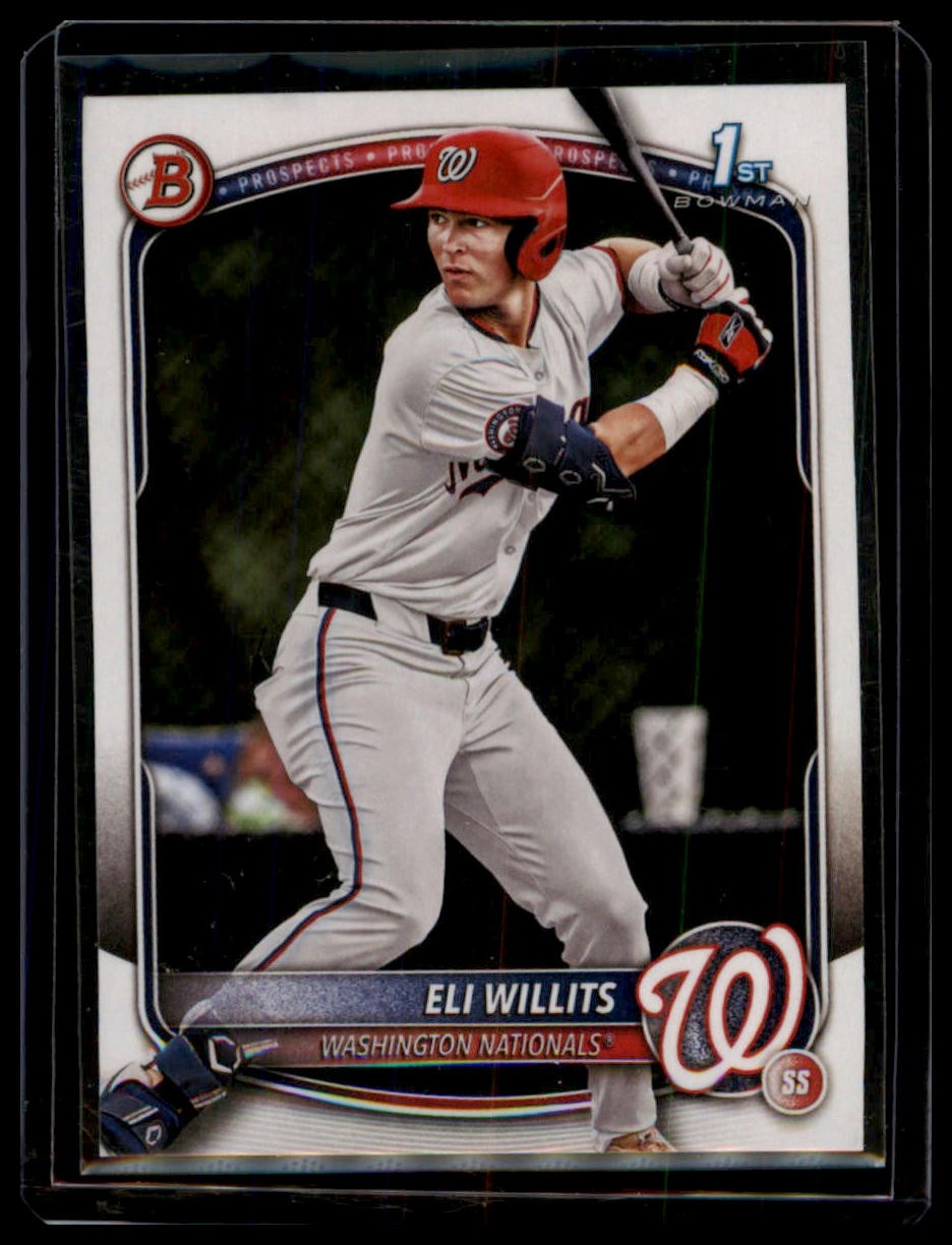 2025 Bowman Draft #BD-1 Eli Willits
