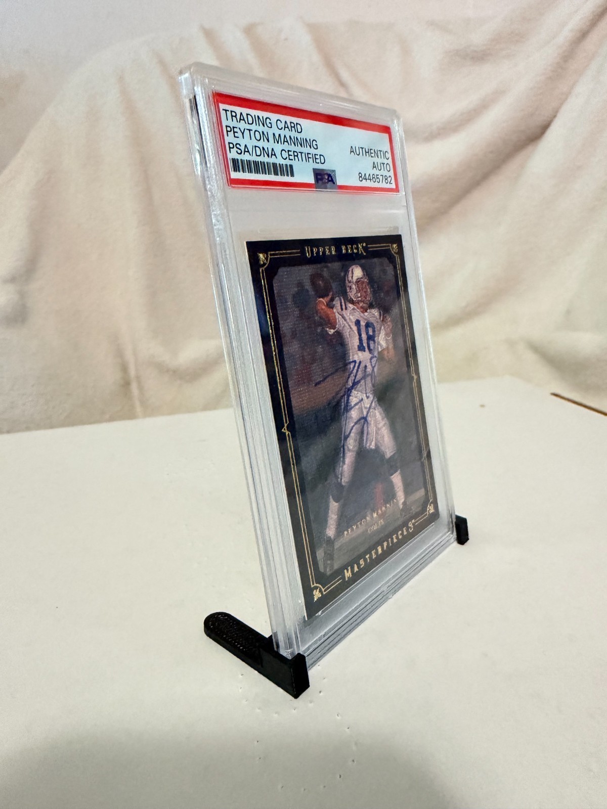 Graded Card Stand Vertical Holder Display for PSA Slabs pack of 5. Compact