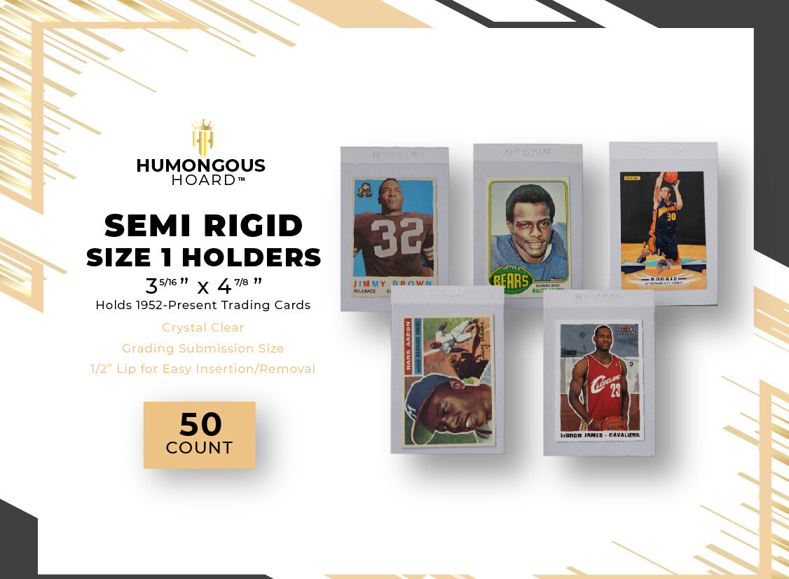 (2000) Humongous Hoard Semi Rigid Size 1 Grading Submission 3 5/16 x 4 7/8″ Case