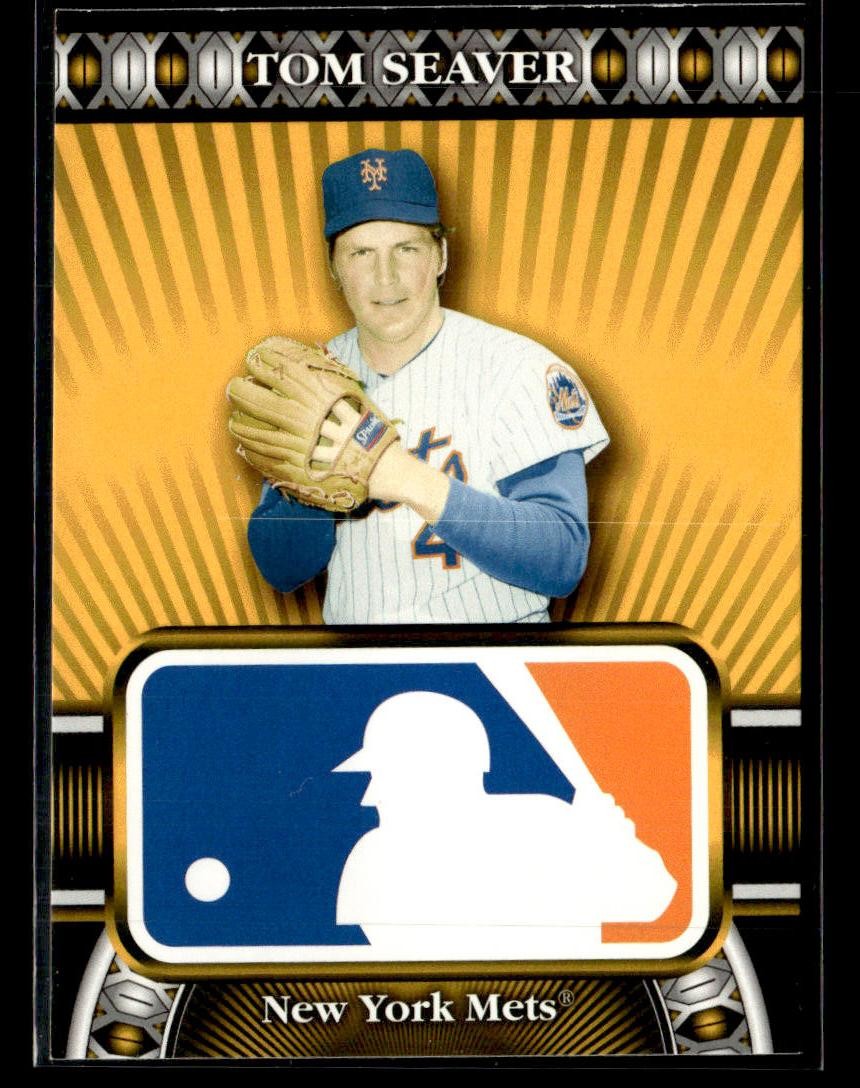 2010 Topps Logoman HTA #HTA-44 Tom Seaver Card New York Mets