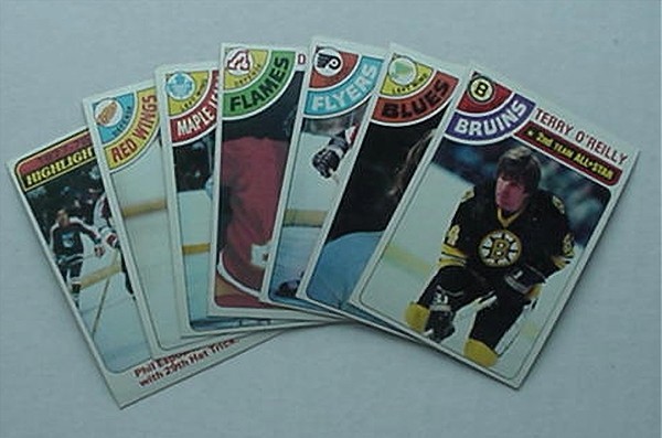 1981-82, 1978-79 & 1977 (GLOSSY) TOPPS HOCKEY SINGLES **40¢ EACH+ **$3 MINIMUM*