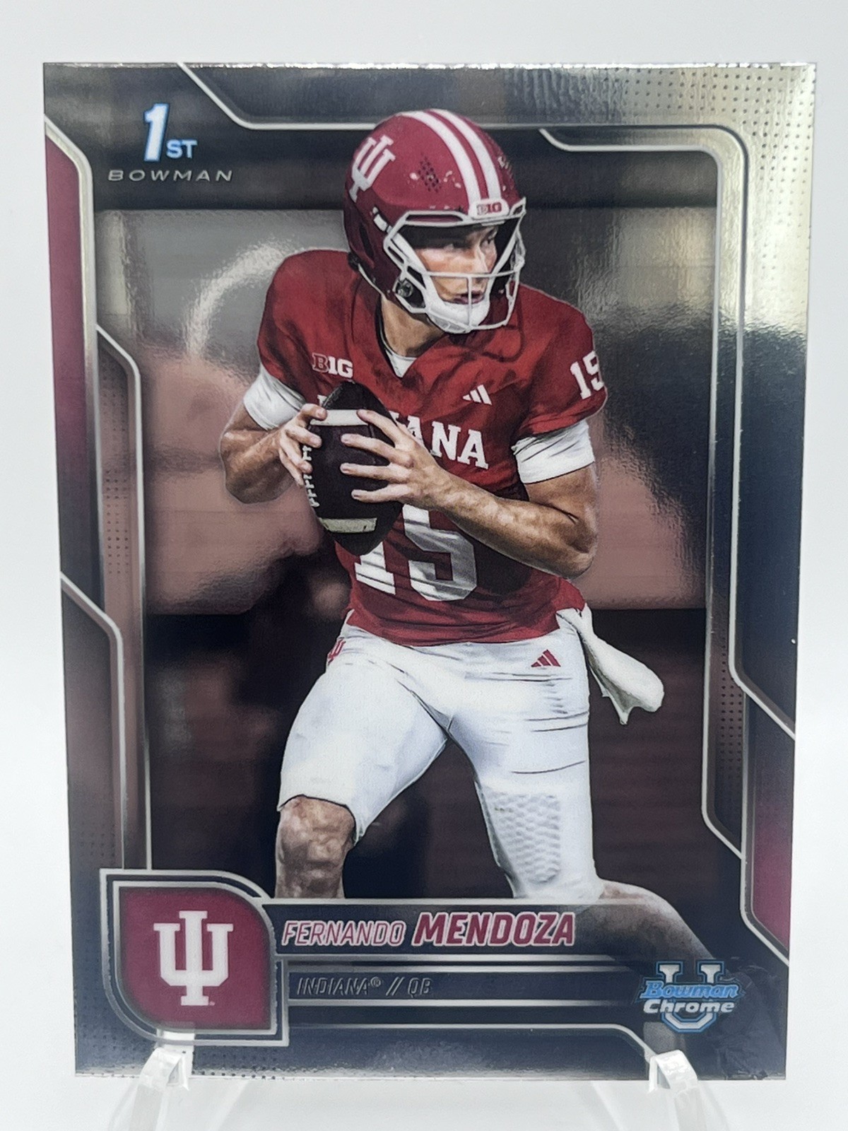 Fernando Mendoza 2025 1st BOWMAN UNIVERSITY CHROME Rookie Card #109