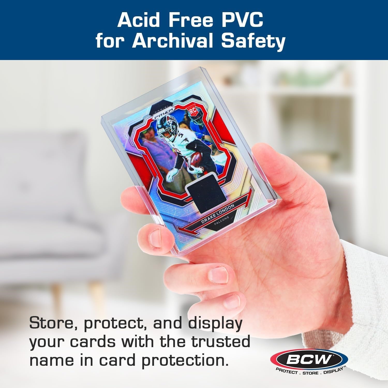 20 BCW Thick Card Topload 108 Pt. Holders 3×4 Clear Protectors Rigid PVC Storage