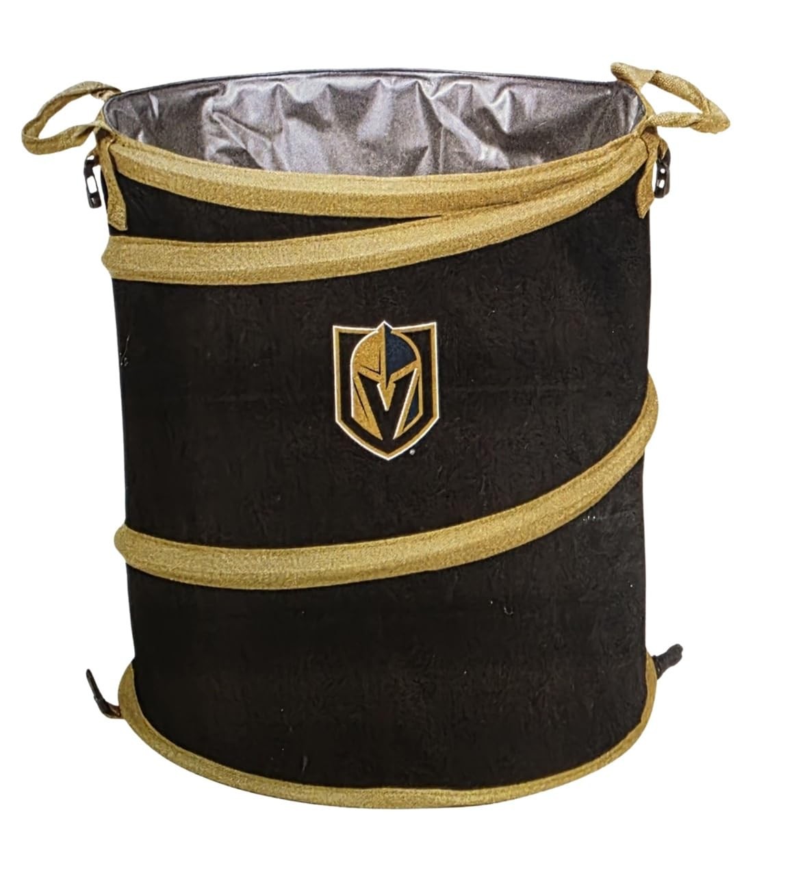 NHL Collapsible 3-in-1 Cooler, Trash Can, Travel Hamper (Vegas Golden Knights)