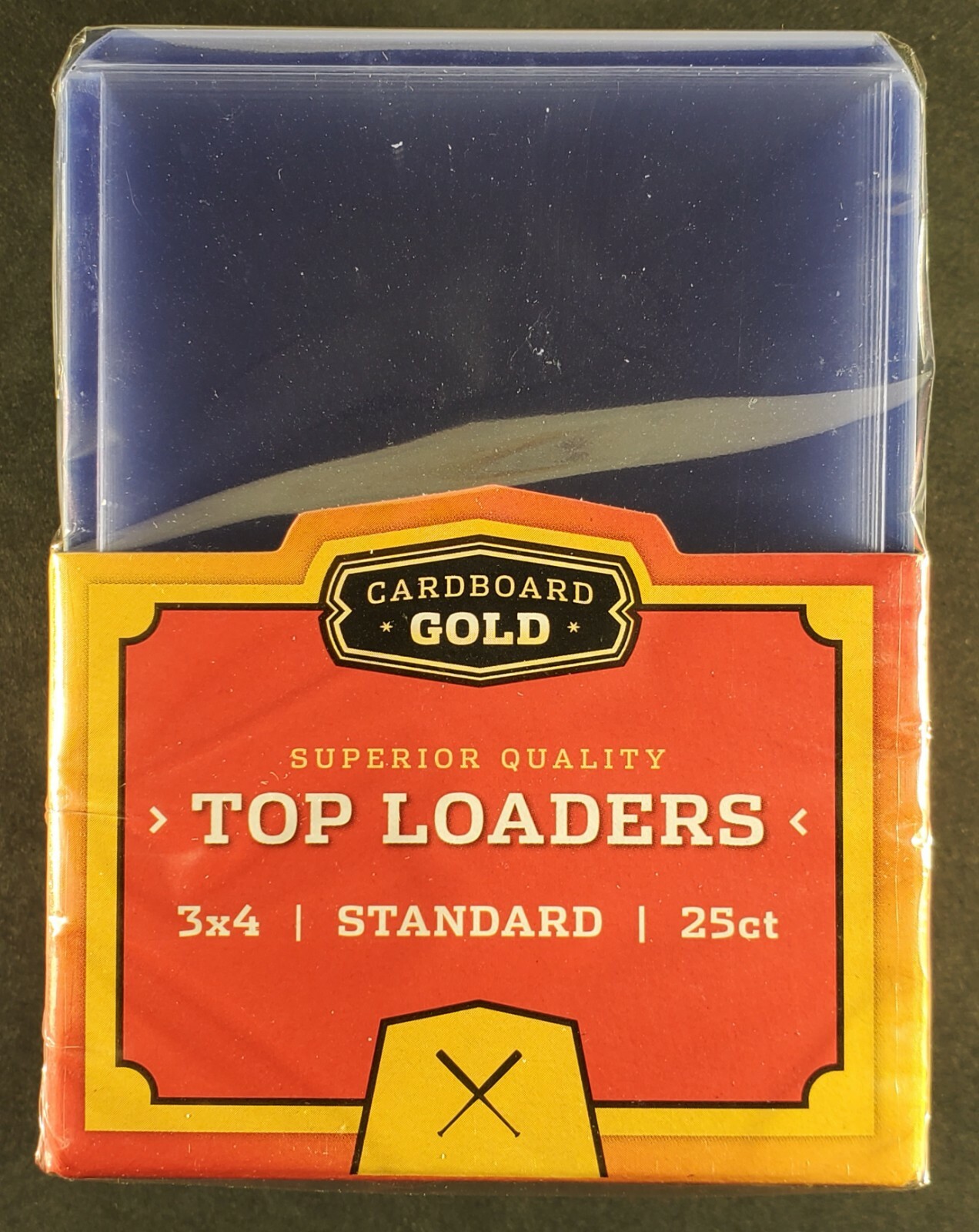 Cardboard Gold Top Loaders 3×4 Standard Toploader CBG 25 50 100 200 500 1000