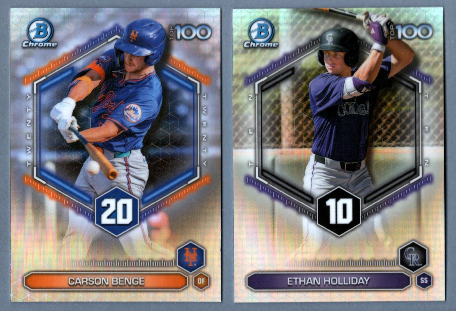 2026 Bowman Chrome Top 100 Insert Singles w Rookie RC – You Pick to Complete Set