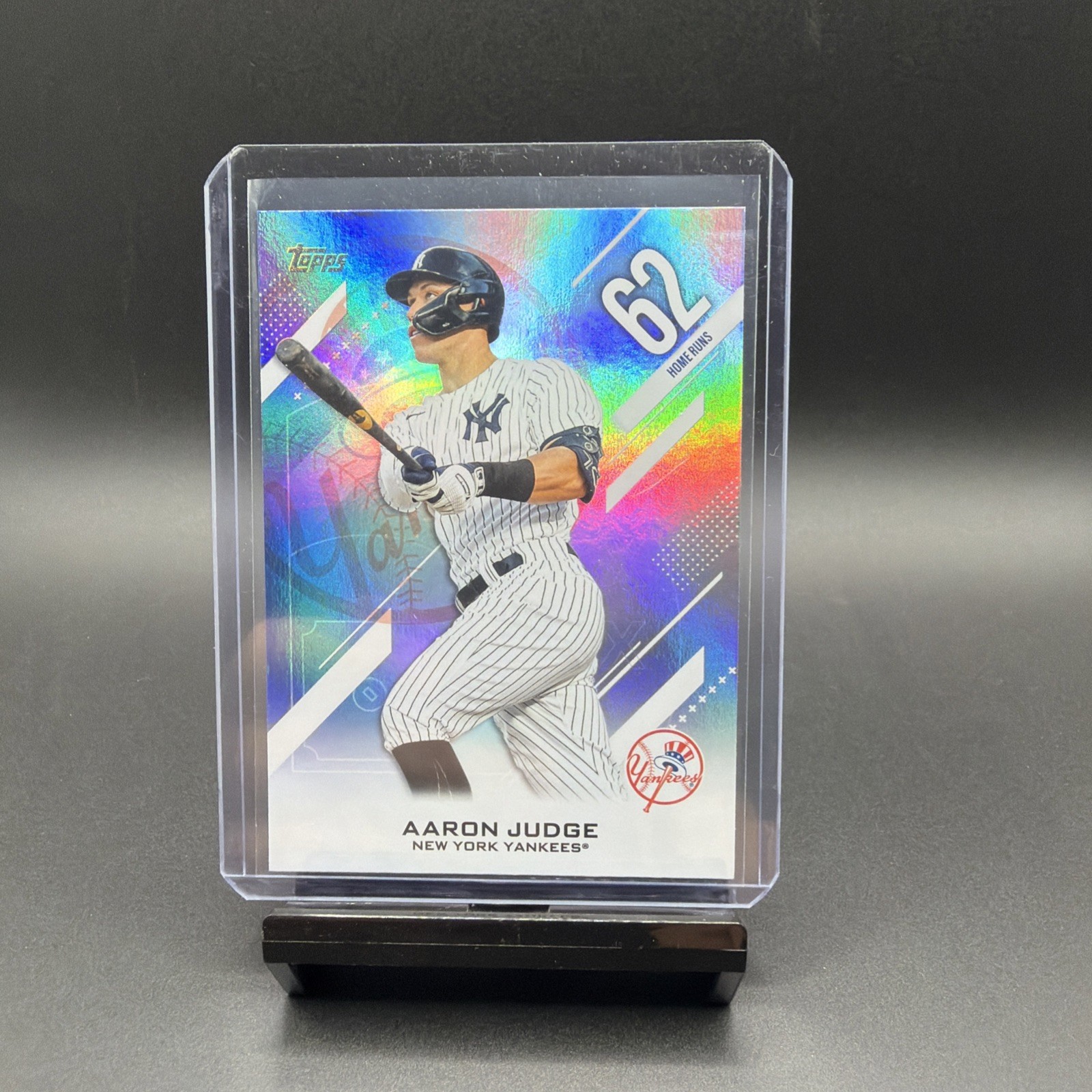 2026 Topps Series 2 Crooked Numbers – Aaron Judge #CN-1 – Yankees Baseball