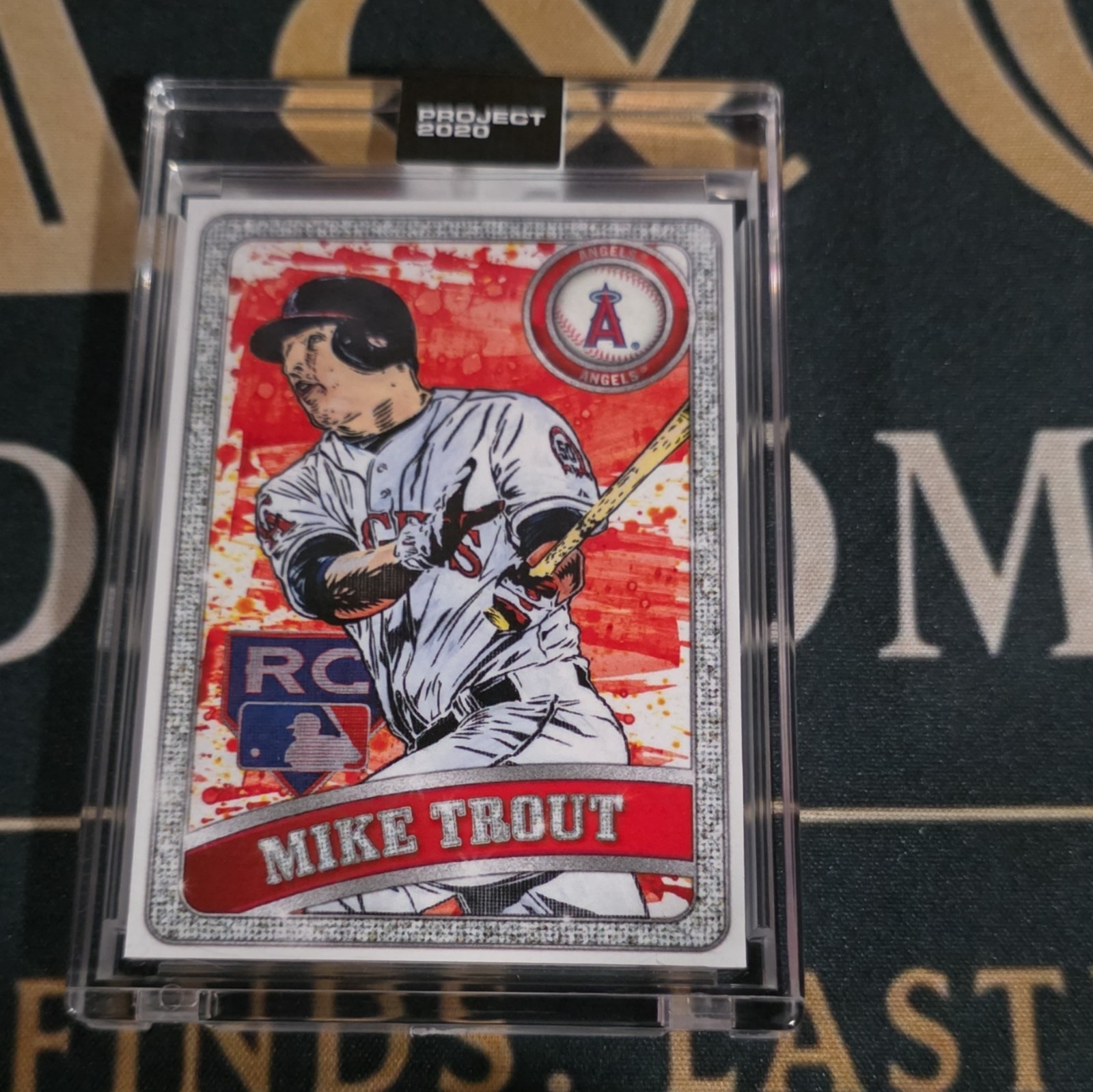 2020 Topps Project 2020 Mike Trout #100 Blake Jamieson Factory Sealed Angels