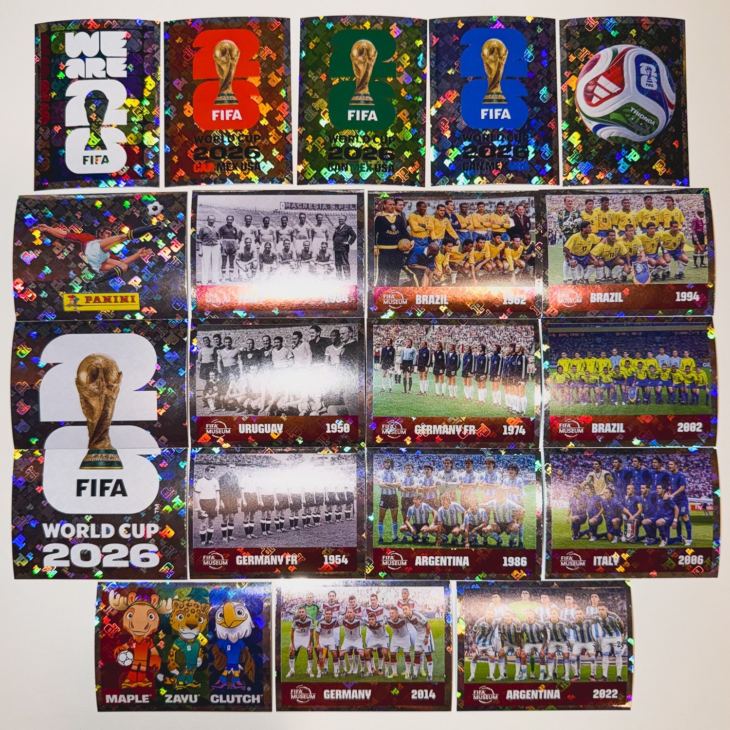 2026 Panini World Cup Stickers Variation