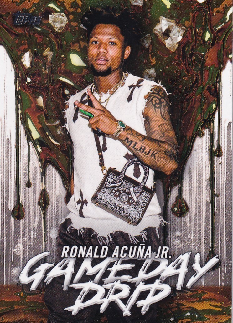 RONALD ACUNA JR TOPPS CELEBRATION GAME DAY DRIP BRAVES #GD-6 2026 26 S1