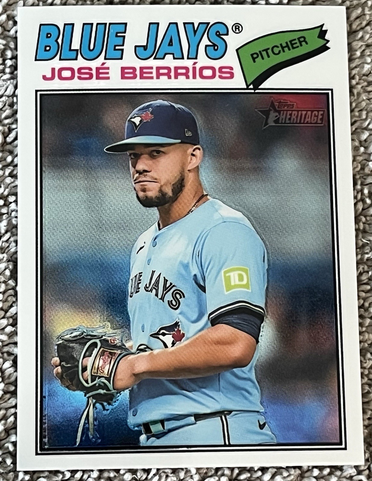 2026 Topps Heritage – José Berríos #56 Chrome