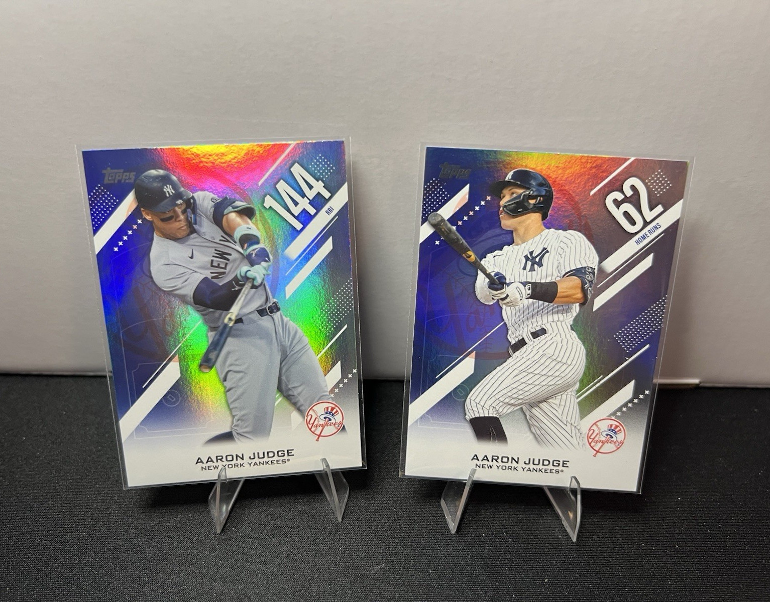 Topps Series 2 2026 MLB Leaders Aaron Judge Yankees CN-1 CN-10/ 2 Card Lot