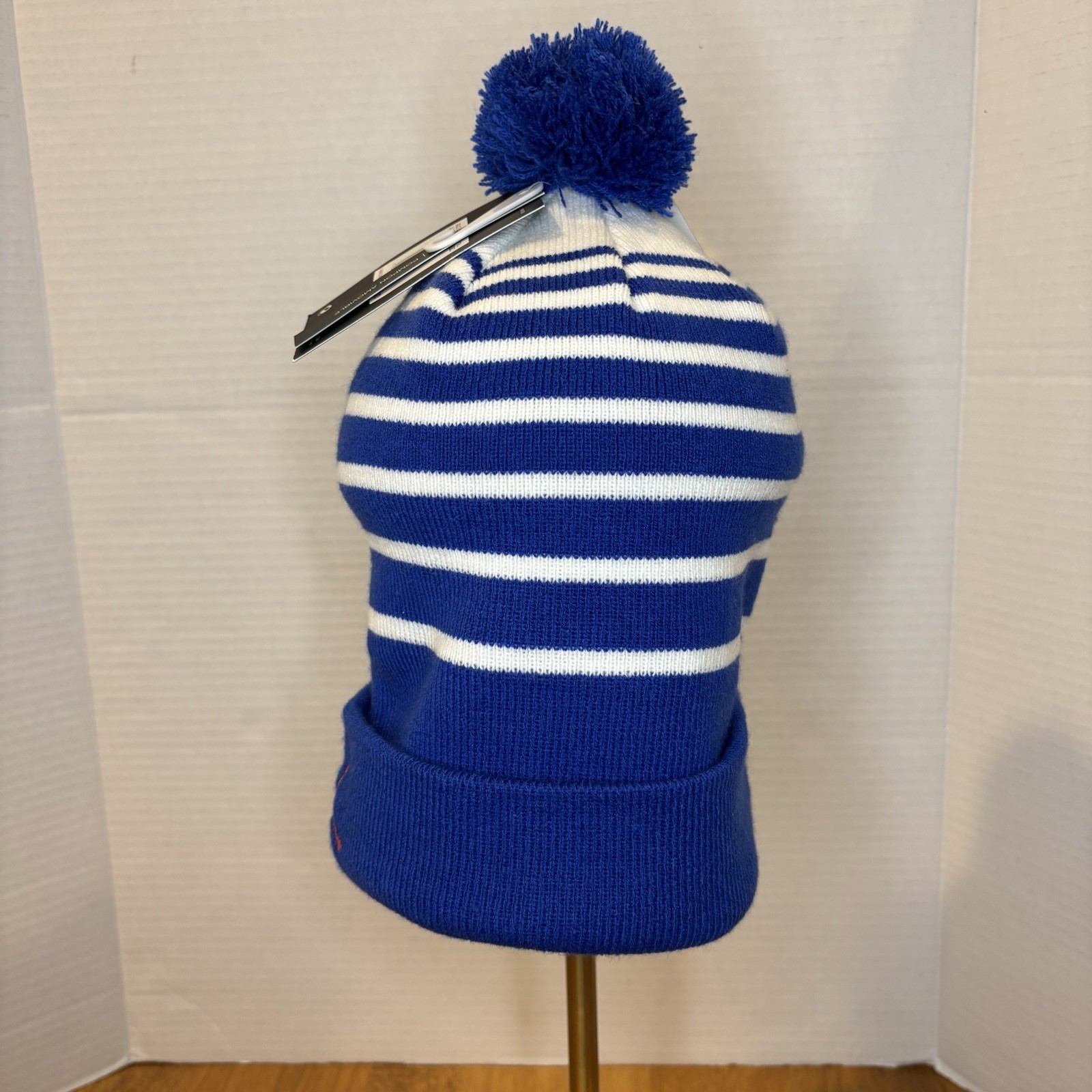 Florida Gators Team Issued Beanie Hat Winter Knit Cap Blue Jordan Football NEW