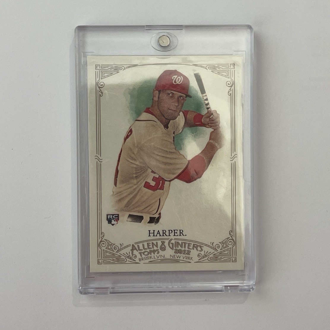 Topps 2012 Allen & Ginter’s Bryce Harper RC Rookie Base Set #12 Nationals
