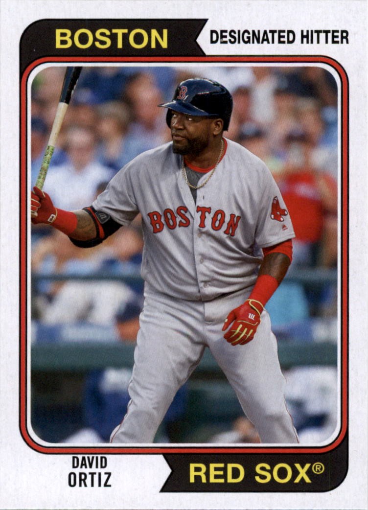 2020 Topps Archives Baseball Card #164 David Ortiz