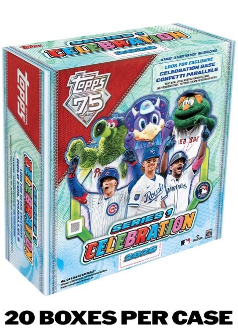2026 Topps Series 1 Celebration Mascot You Pick