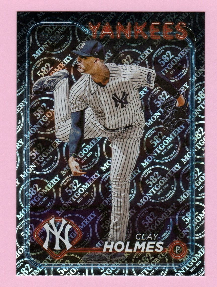 2024 Topps 582 Montgomery Club #247 Clay Holmes New York Yankees