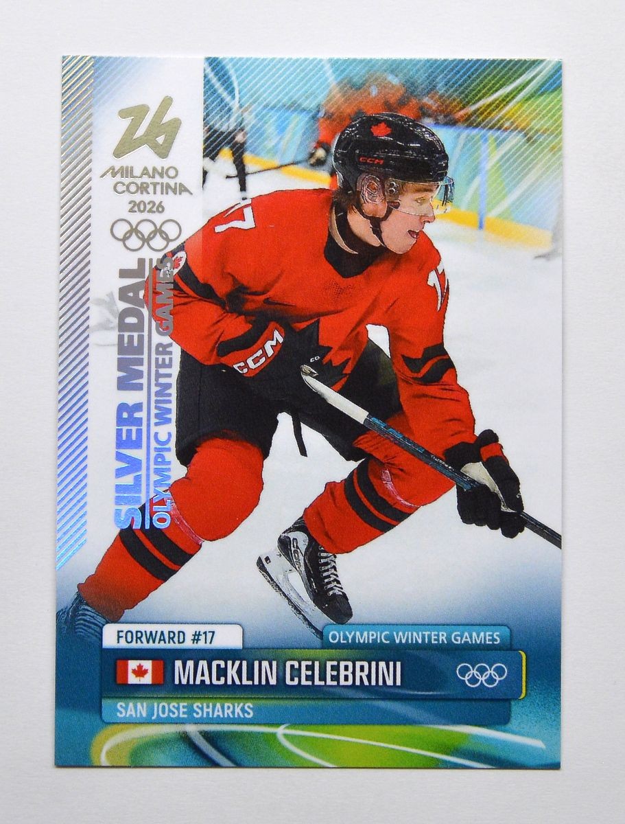 2026 GudCards Olympics Team Canada #16 Macklin Celebrini