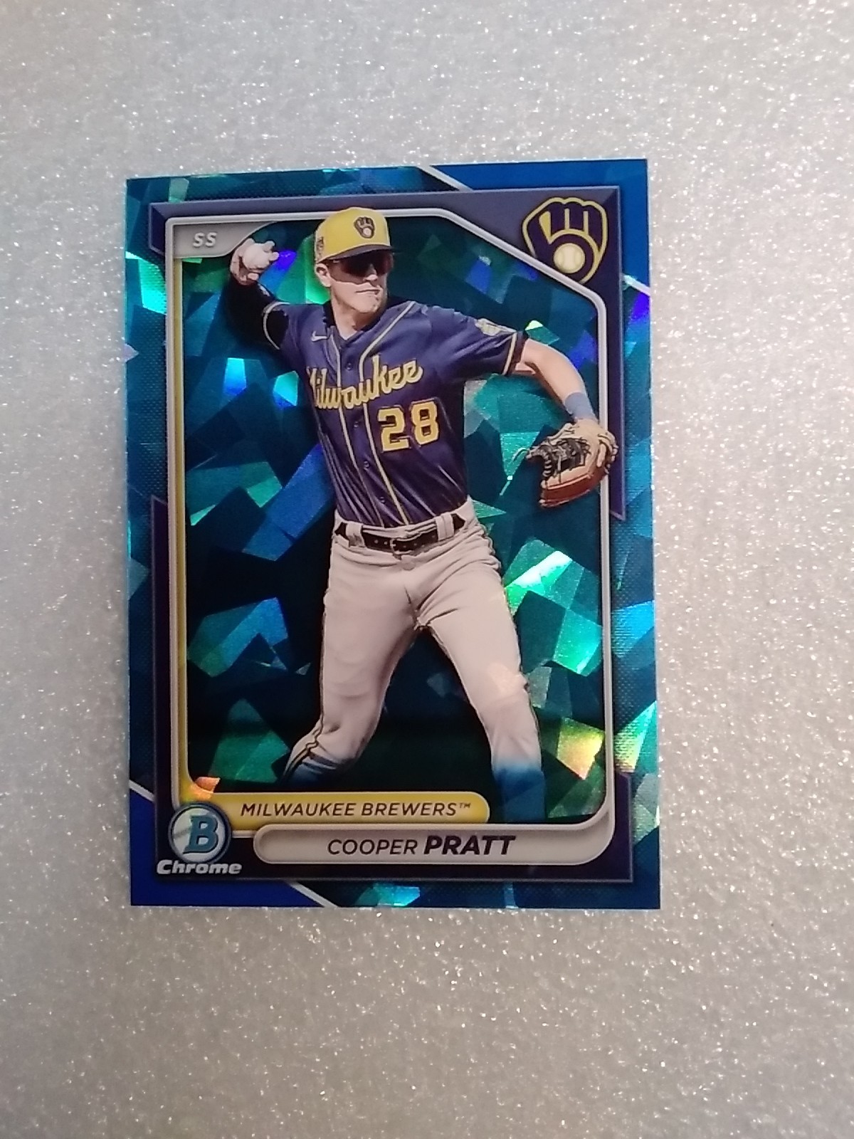 2024 Bowman Draft Chrome Sapphire Cooper Pratt