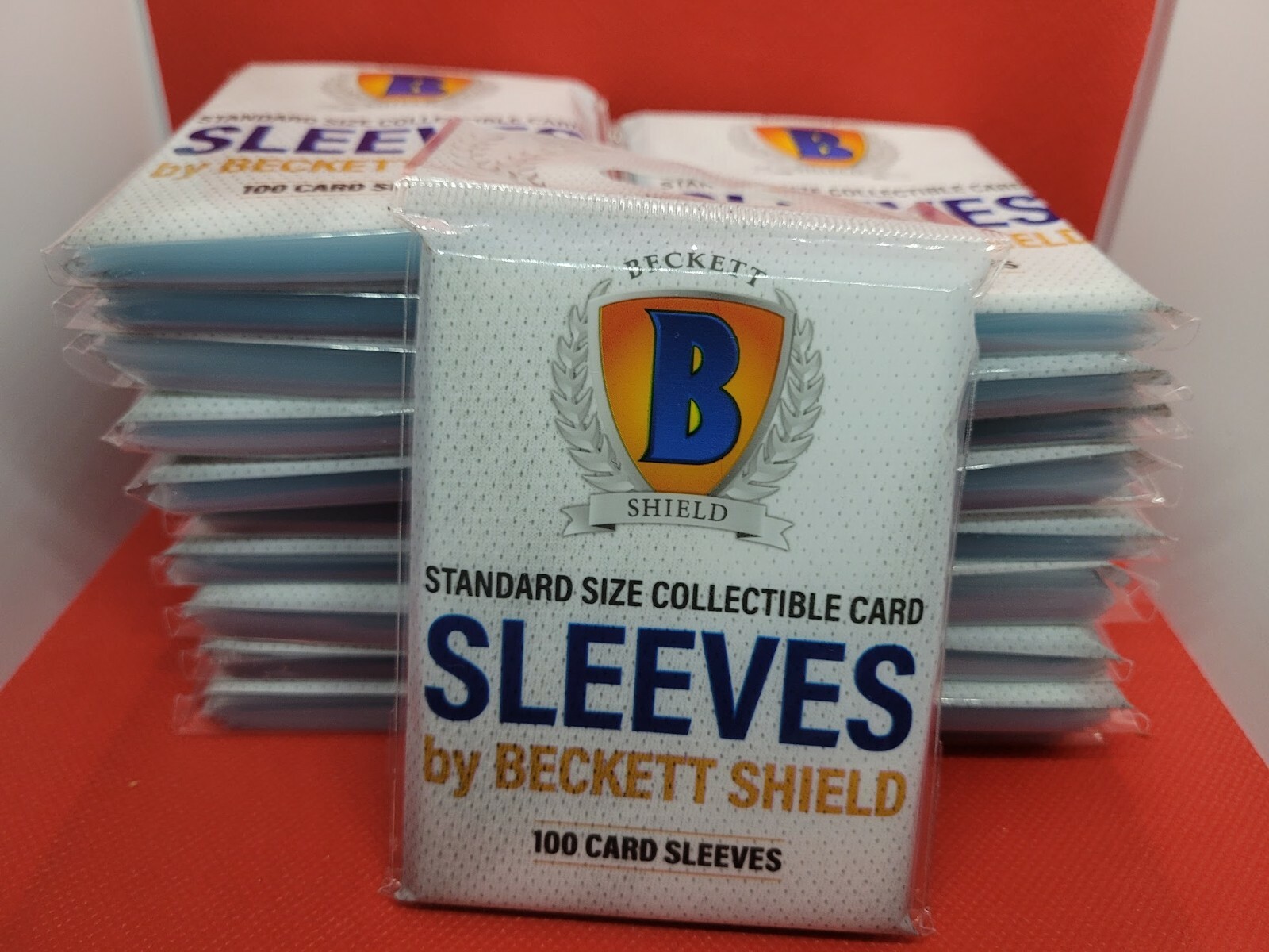 2000 Beckett Shield Collectable Card Sleeves. (20 x 100 Ct Packs). New.