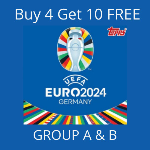 EURO 2024 GERMANY – UEFA TOPPS Stickers 1 – INTRO – GROUP A – GROUP B