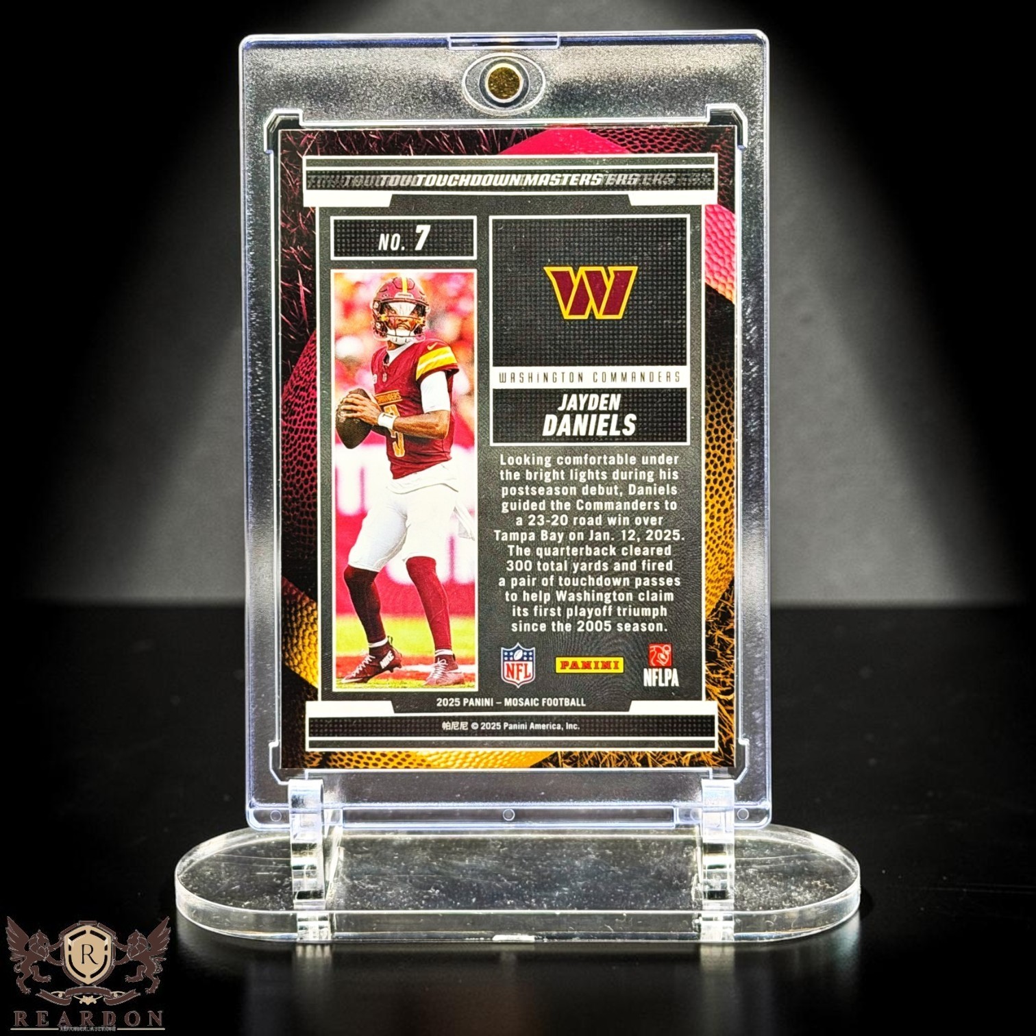 RARE Jayden Daniels Insert Mosaic PRIZM SSP Case Hit Style Commanders!!