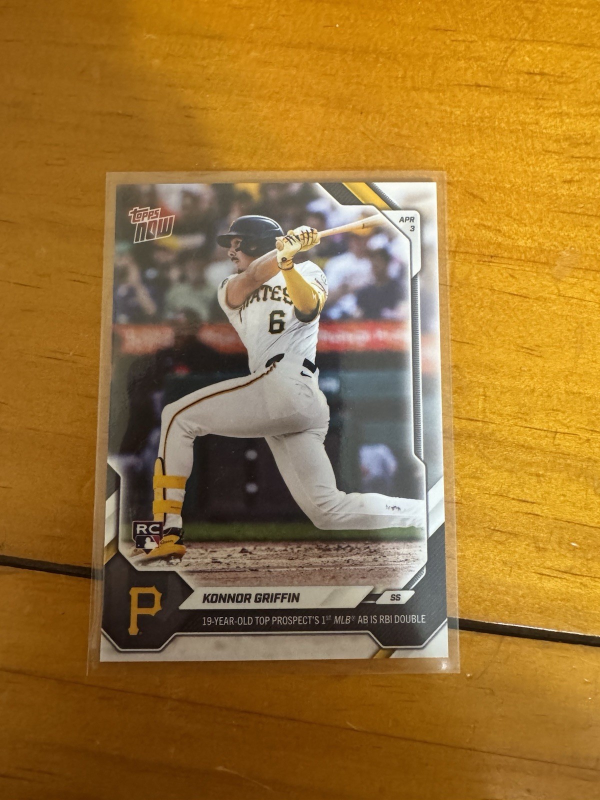 Konnor Griffin RC Pirates 2026 MLB Topps NOW Card #49 Rookie Debut – QTY