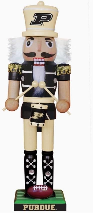 Masterpieces NCAA Unisex-Adult Nutcracker-Purdue Boilermakers 12″