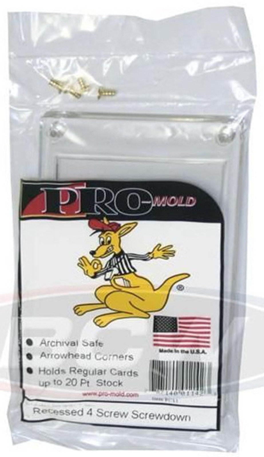 Screwdown 4 Screw Recessed Card Game