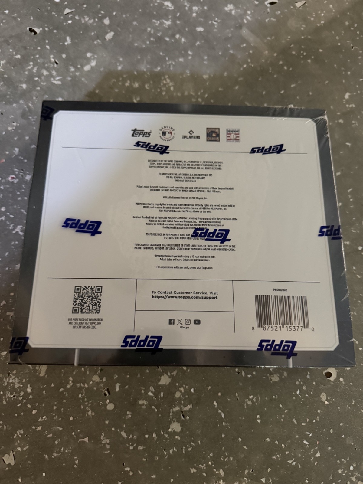 New 2026 Topps Chrome Black MLB Baseball Hobby Box Factory Sealed