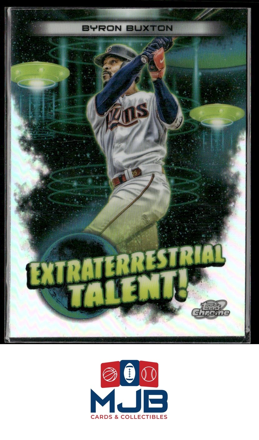 2023 Topps Chrome Cosmic Byron Buxton Extraterrestrial Talent #ET-1 Twins
