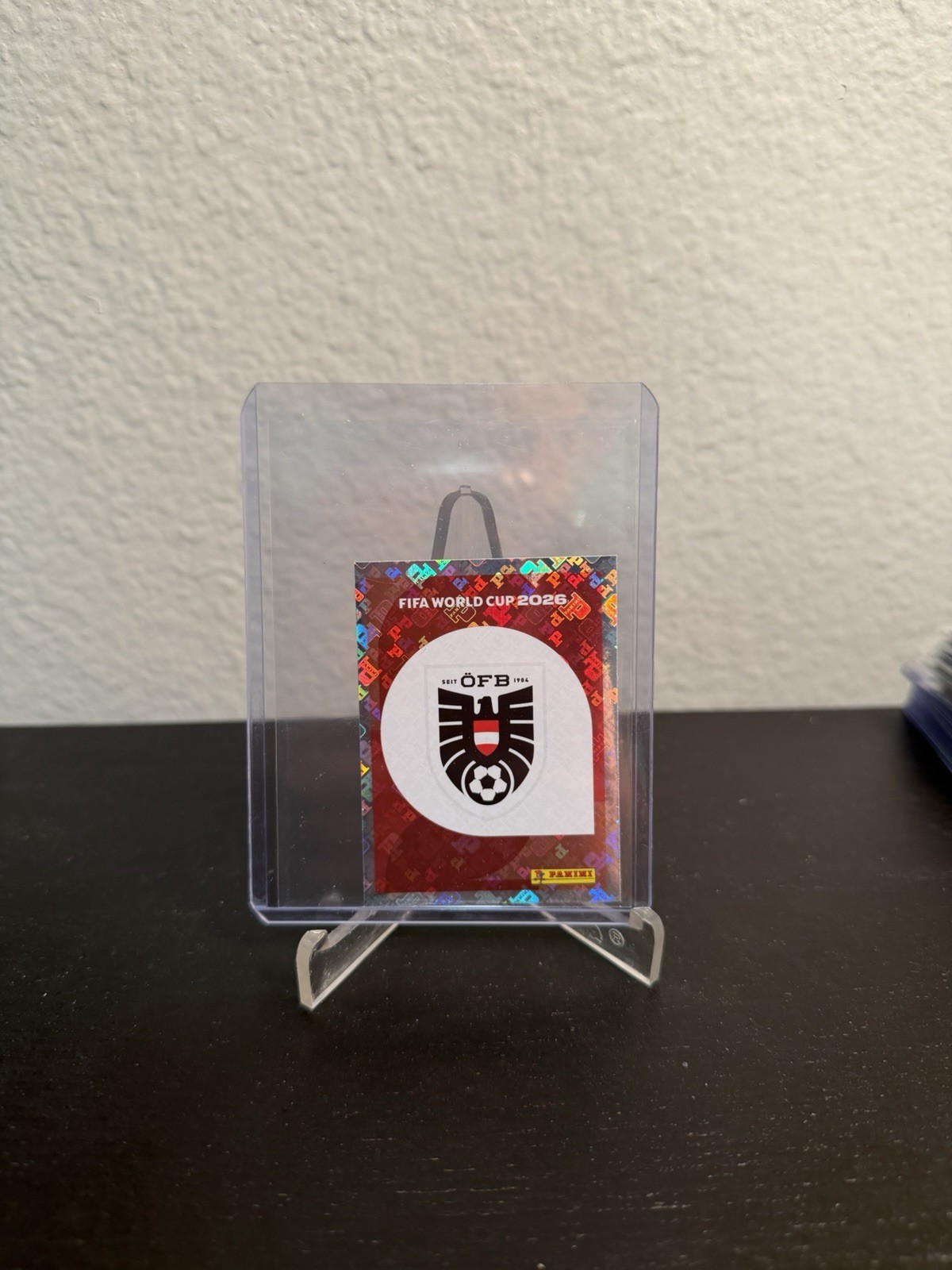 2026 Panini FIFA World Cup Stickers #AUT1 Emblem FOIL