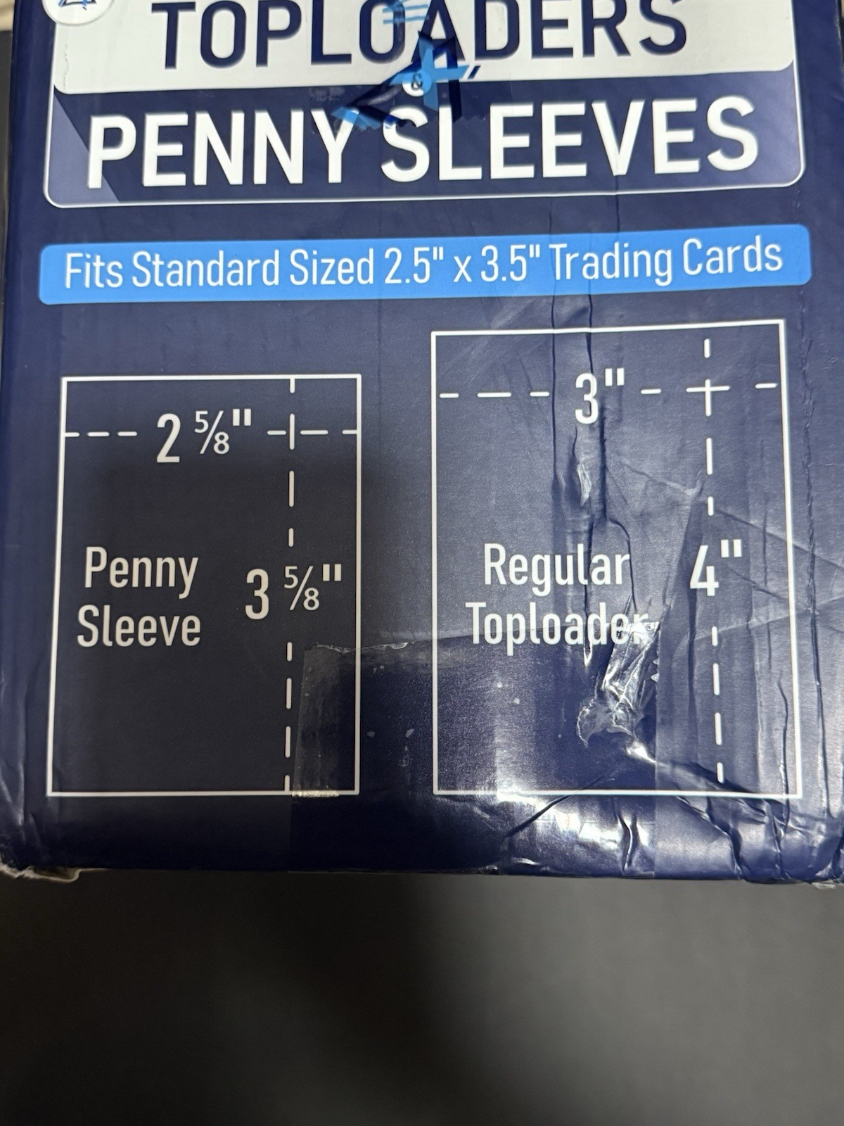 Regular 1000 Rigit Top Loaders & 1000Penny Sleeves 1000Count Fits Standard Size
