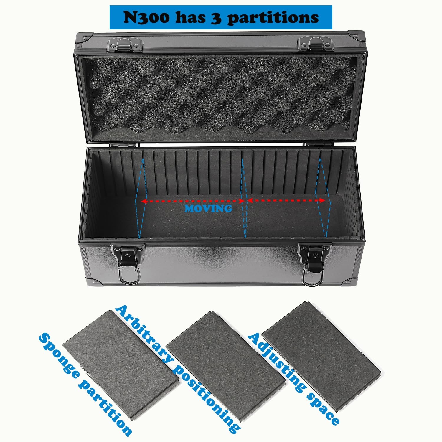 Azamou Toploaders Storage Box for 3″ x 4″ 35pt Rigid Cards, Trading & Sports …