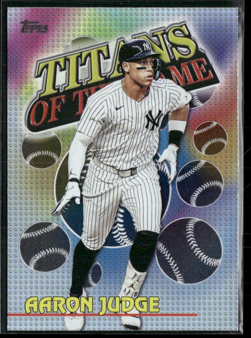 2026 Topps #TOG-3 Aaron Judge Titans of the Game