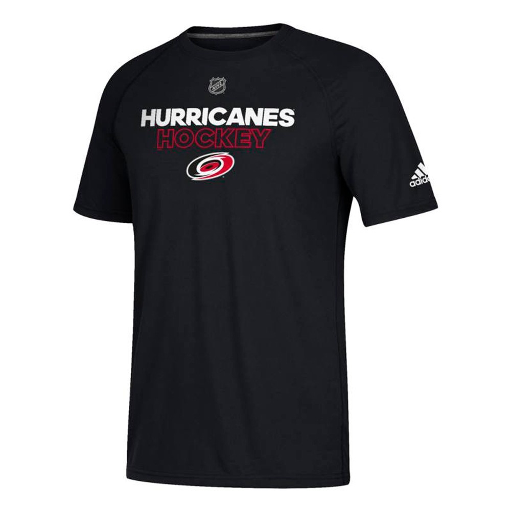 Carlolina Hurricanes Adidas NHL Men’s Black Climalite Ultimate Tee T-Shirt