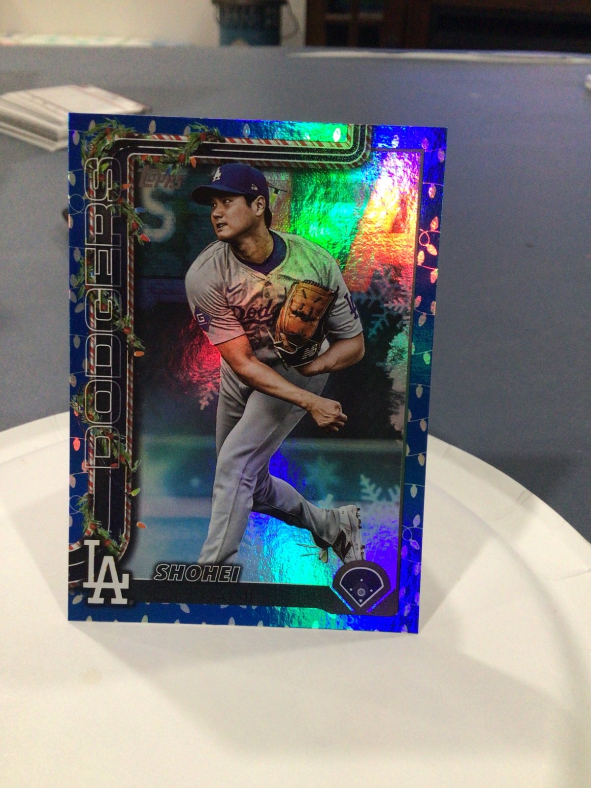 2025 TOPPS HOLIDAY BASEBALL 1-200 STARS BLUE FOIL LIGHTS INSERTS YOU PICK
