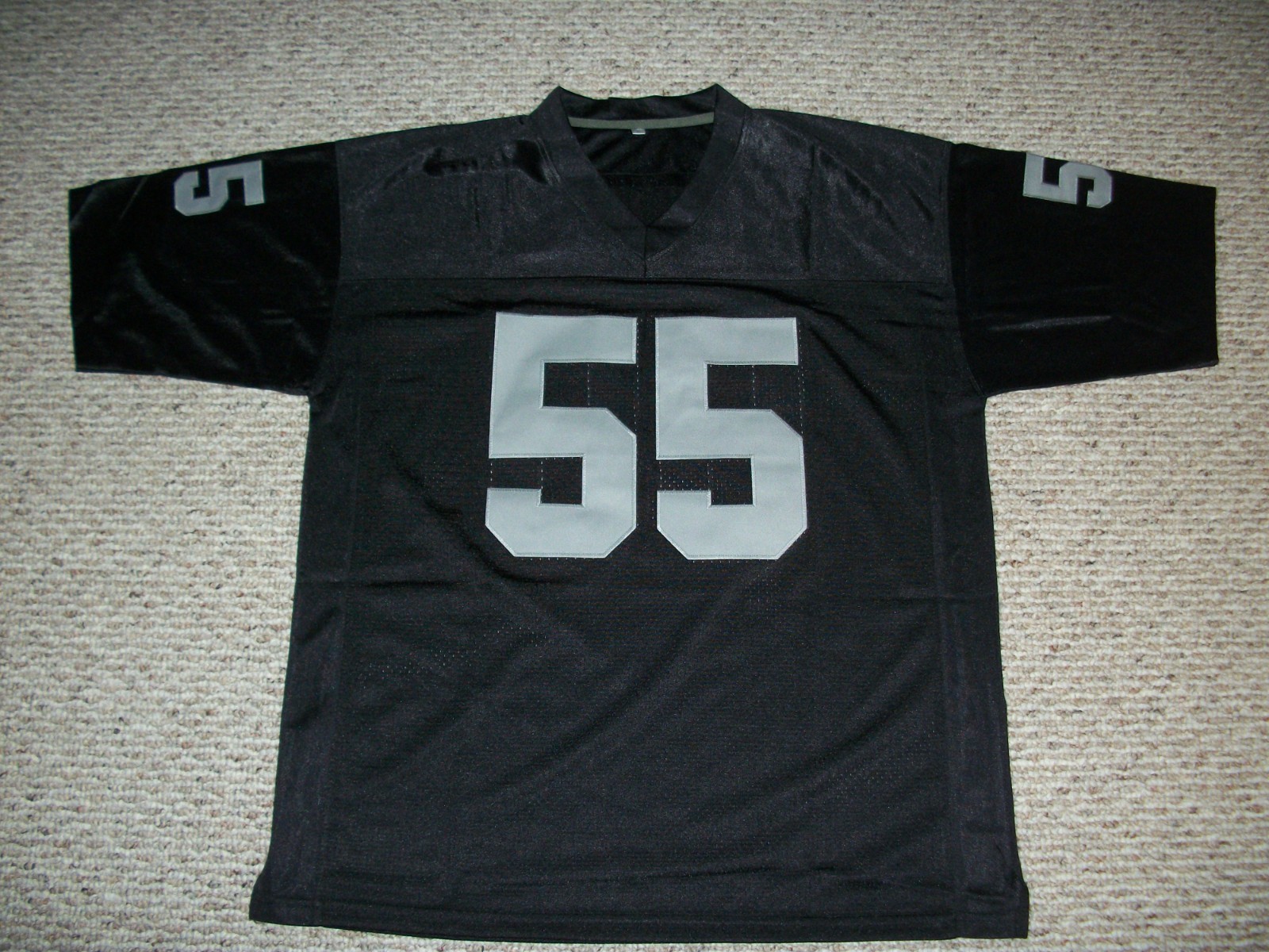 Unsigned MILLEN Custom LA Black Sewn New Football Jersey Sizes S-3XL