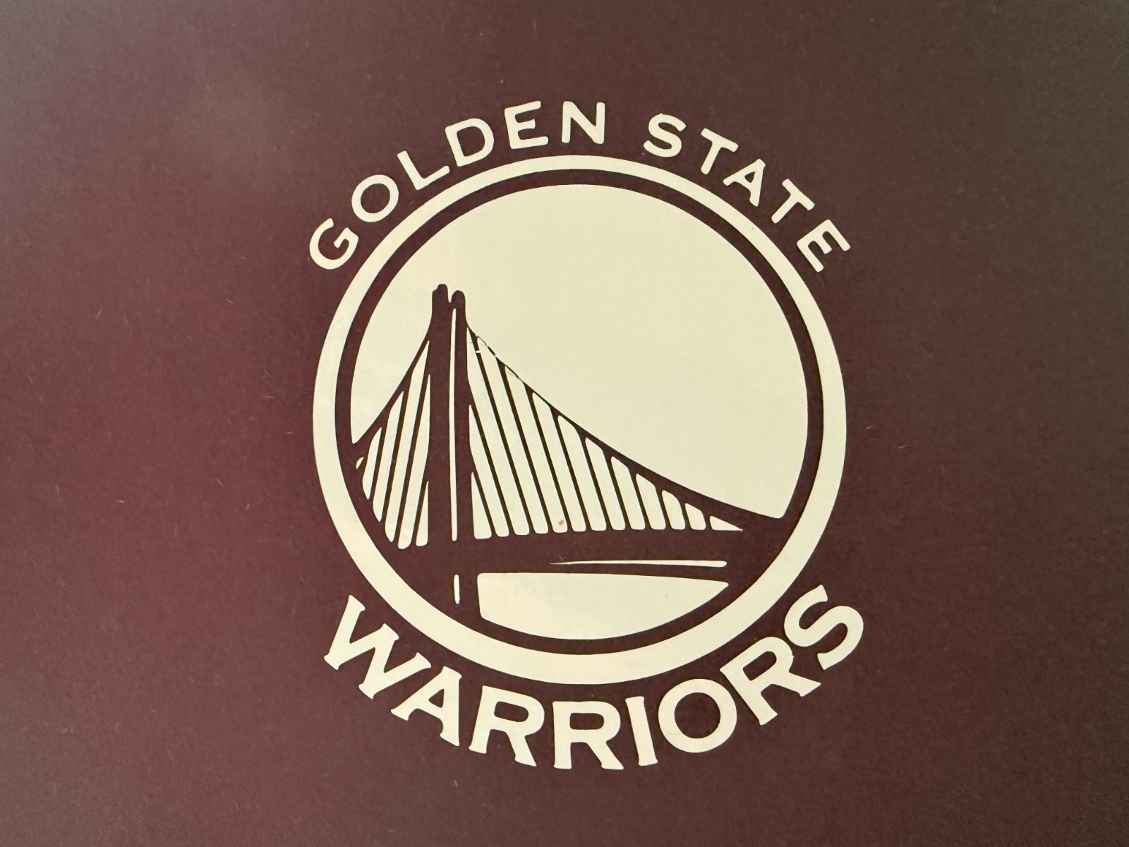 NBA GOLDEN STATE WARRIORS BASKETBALL VINYL STICKER DECAL