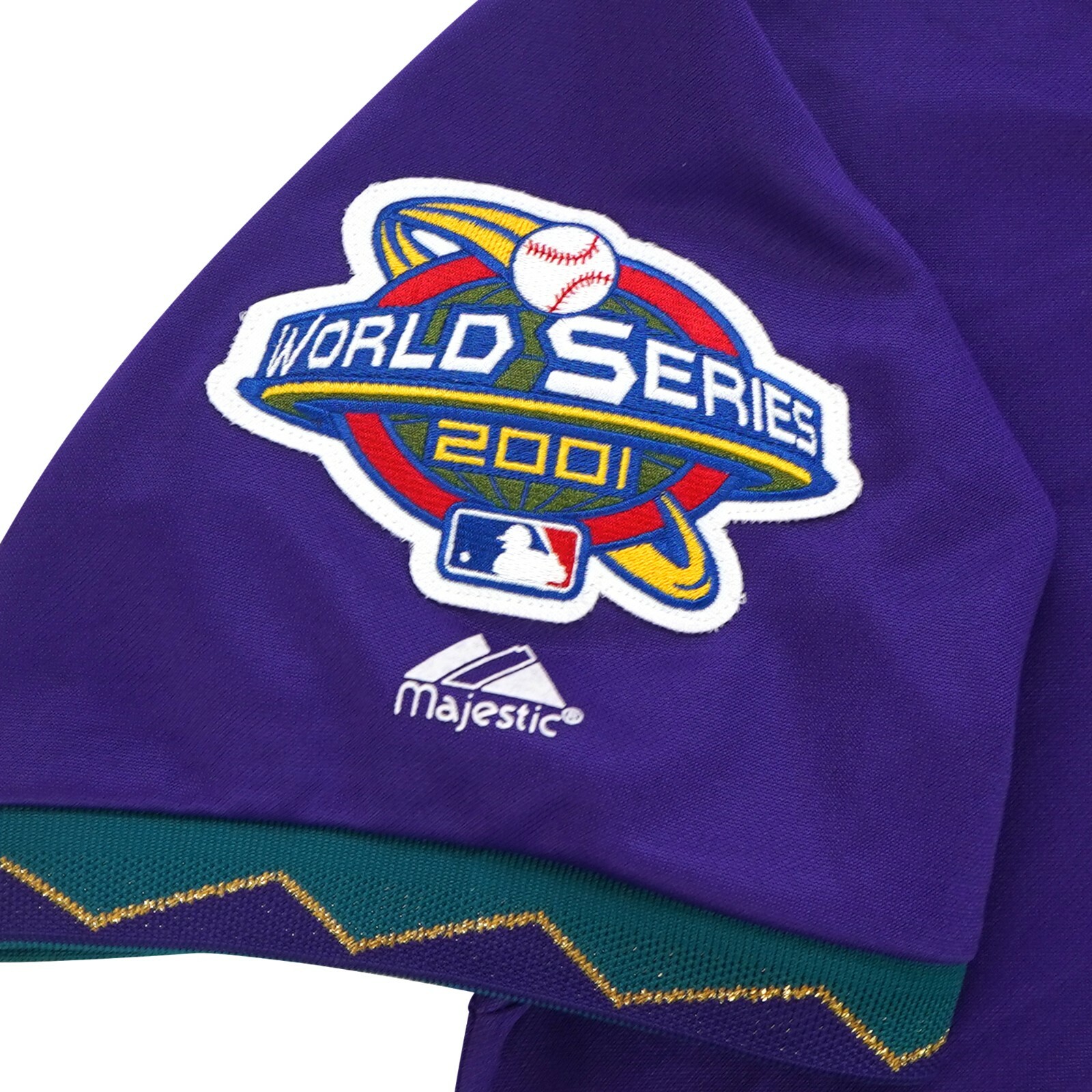 Randy Johnson Arizona Diamondbacks 2001 World Series Alt Purple Men’s Jersey