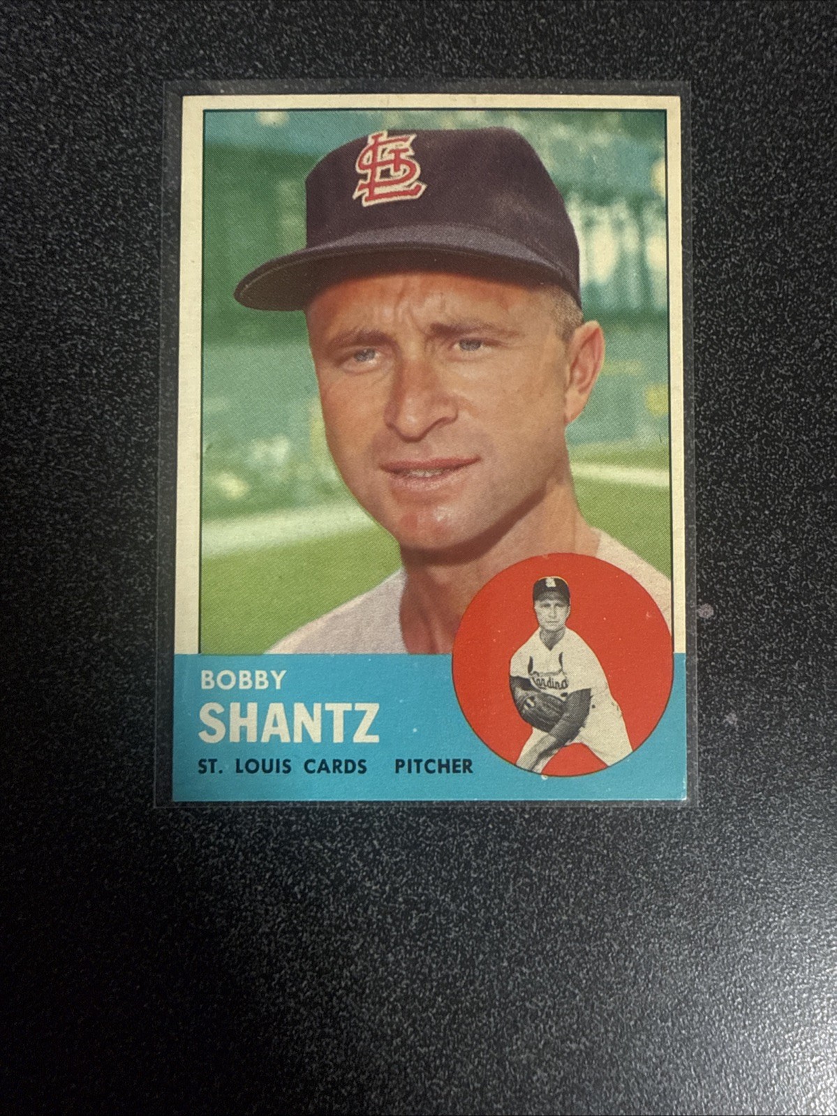 1963 Topps – High # Bobby Shantz #533 Fantastic Condition