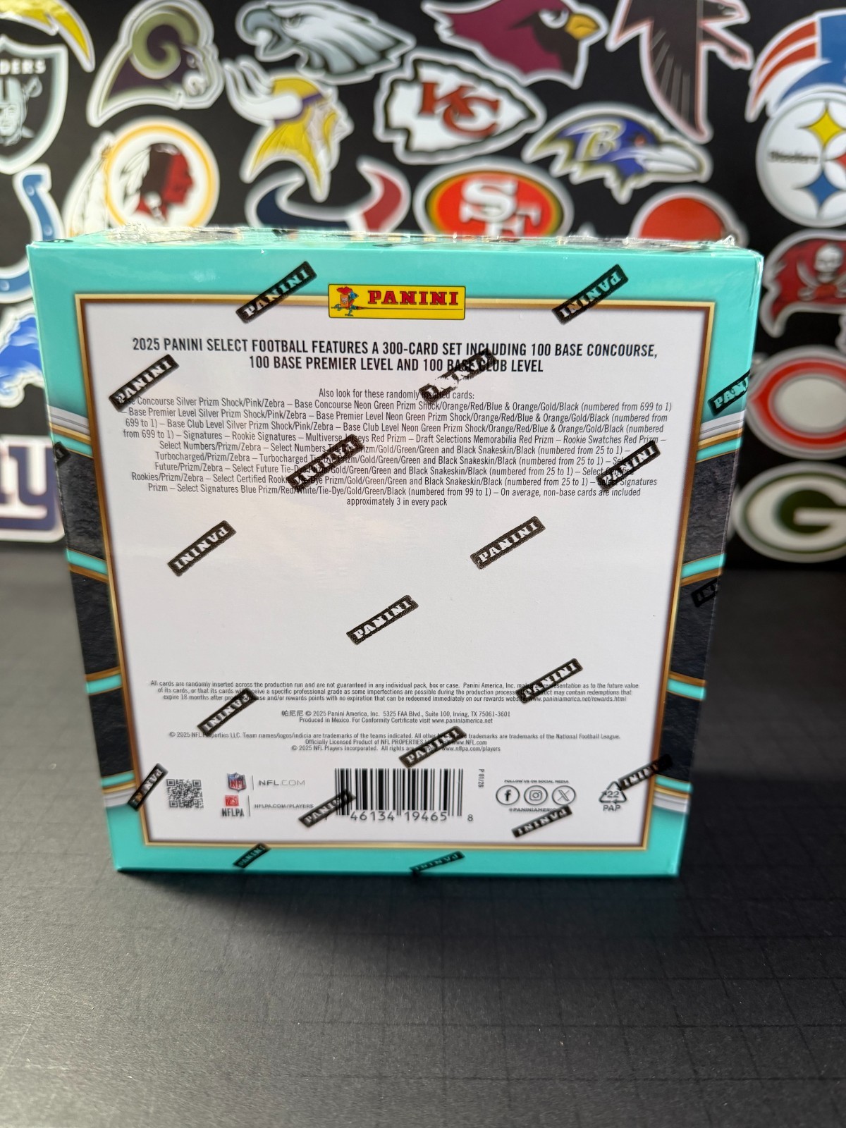 2025 PANINI SELECT FOOTBALL MEGA BOX (PINK PRIZM SHOCK PARALLELS!)