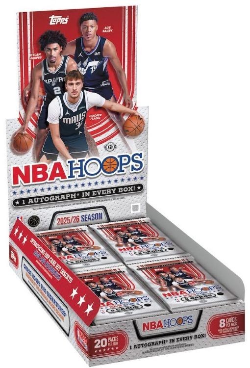 2025-26 Topps NBA Hoops Basketball Card Base Singles 1-250