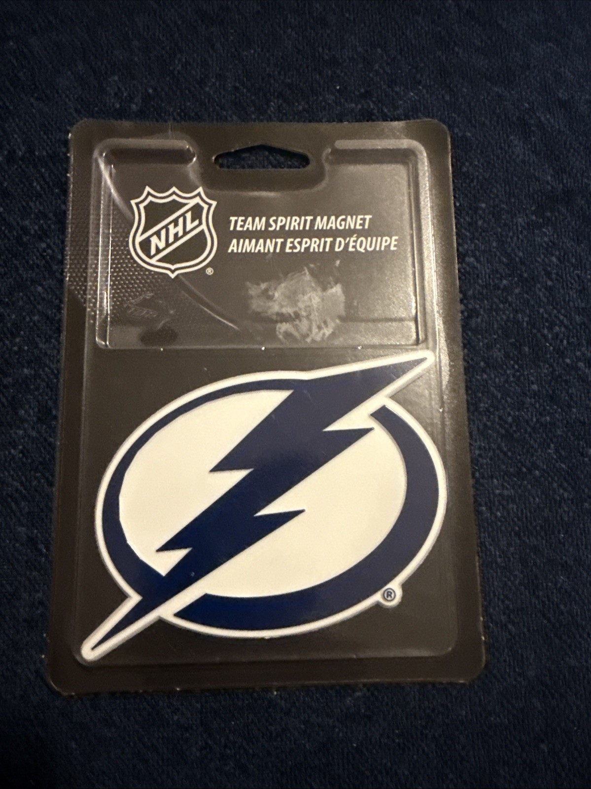 Tampa Bay Lightning Car Magnet NHL Team Spirit Emblem 3.5 in